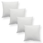 Kopfkissen 4er Pack Füllkissen Polyester Kissen Sofakissen Innenkissen Couchkissen Dekokissen Inlett